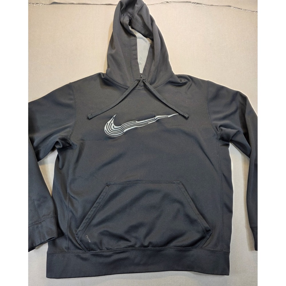 Nike Mens Therma Fit Pullover Hoodie Medium Swoosh Athleisure Activewear Street